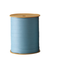 Nastro regalo Vintage bifacciale - blu avio 69 - 10mm x 250mt - Bolis