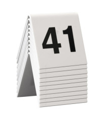 Numeri per tavoli - set da 41 a 50 - Securit