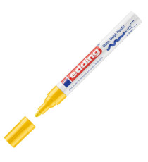 Marcatore permanente a vernice 750 - punta tonda - da 2 a 4 mm - giallo - Edding