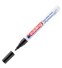 Marcatore permanente a vernice 751 - punta tonda fine - da 1 a 2 mm - nero - Edding