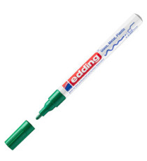 Marcatore permanente a vernice 751 - punta tonda fine - da 1 a 2 mm - verde - Edding