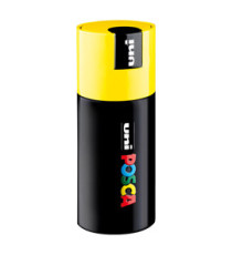 Marcatore Posca Pen PC1 - con coperchio giallo - punta extra fine 0,7 mm - colori assortiti - Uni Mitsubishi - gift box
