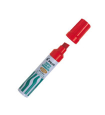 Marcatore Super Color - permanente - punta maxi da 12,5 mm - rosso - Pilot