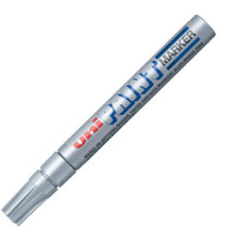 Marcatore Uni Paint PX20 - punta 2,8mm - argento - Uni Mitsubishi