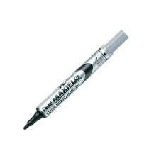 Marcatori Maxiflo + cancellino - punta conica 4 mm - colori assortiti - Pentel - set 4 + 1 pezzi