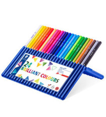 Matite colorate Ergo Soft - diametro mina 3 mm - colori assortiti - Staedtler - astuccio 24 pezzi