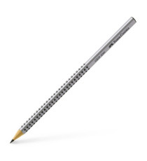 Matite grafite Grip - HB - fusto silver - Faber Castell - expo 144 pezzi