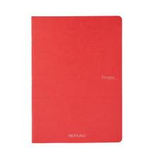 Maxiquaderno Ecoqua original PM - A4  - 1 rigo - 40 fogli - 90gr - lampone -Fabriano