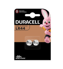 Micorpila LR44 - 1,5V - a pastiglia - alcalina - Duracell - blister 2 pezzi