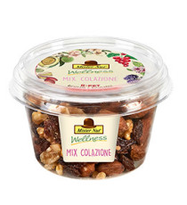 Mix colazione - frutta secca e disidratata - in bicchiere - 125 gr - Mister Nut