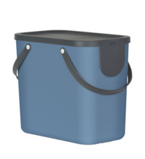 Pattumiera Albula - 25 L - blu horizon - Rotho