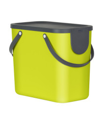 Pattumiera Albula - 25 L - verde lime - Rotho