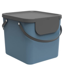 Pattumiera Albula - 40 L - blu horizon - Rotho