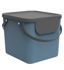 Pattumiera Albula - 40 L - blu horizon - Rotho