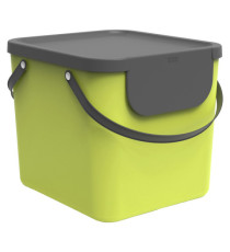 Pattumiera Albula - 40 L - verde lime - Rotho