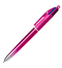 Penna 4 Colours Smooth - colori assortiti - Bic - expo 36 pezzi