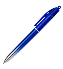 Penna 4 Colours Smooth - colori assortiti - Bic - expo 36 pezzi