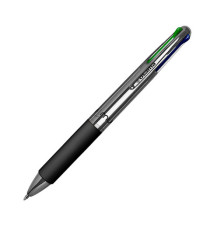Penna a sfera 4 Multi Chrome - con astuccio - punta 1,00 mm - 4 colori  - Osama - conf. 6 pezzi