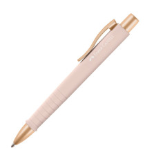 Penna a sfera a scatto Poly Ball Urban - punta 0,7 mm - fusto pale rose - Faber-Castell