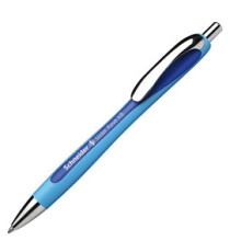 Penna a sfera a scatto Slider Rave - punta XB - blu  - Schneider