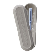 Penna a sfera Avori - punta M - fusto azzurro - Faber-Castell