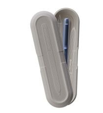 Penna a sfera Avori - punta M - fusto blu polvere - Faber-Castell