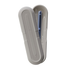 Penna a sfera Avori - punta M - fusto blu polvere - Faber-Castell