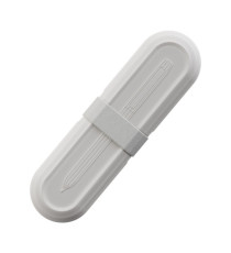 Penna a sfera Avori - punta M - fusto grigio grafite - Faber-Castell
