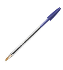 Penna a sfera Cristal - punta media 1,0mm - blu  - Bic - conf. 10 pezzi