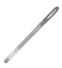 Penna a sfera gel con cappuccio Uni Ball Signo M120  - punta 0,8mm  - argento - Uni Mitsubishi
