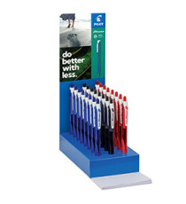 Penna a sfera Rexgrip - punta 1.0 mm - colori assortiti - Pilot - expo 40 pezzi