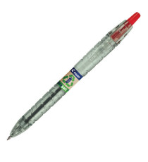 Penna a sfera scatto B2P Ecoball BeGreen - punta 1.0 mm - rosso - Pilot