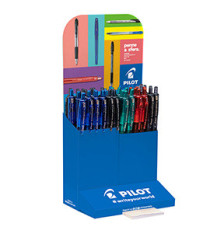 Penna a sfera Super Grip G - colori assortiti - Pilot - expo 48 pezzi