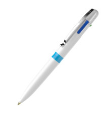 Penna a sfera Take 4 - punta media - 4 colori - fusto bianco - Schneider
