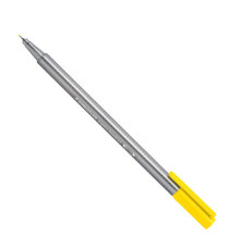 Penna Fineliner triplus - tratto 0,30mm - giallo - Staedtler