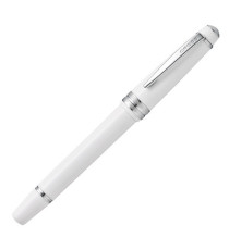 Penna roller Bailey Light - punta F - fusto bianco/cromo - Cross