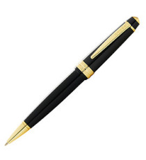 Penna sfera Bailey Light - punta F - fusto nero/oro - Cross