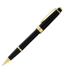 Penna sfera Bailey Light - punta F - fusto nero/oro - Cross