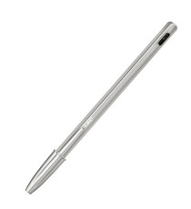 Penna sfera Cristal Re'New - con cappuccio - 1 mm - nero - Bic