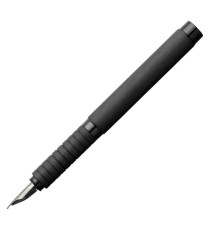 Penna stilografica Essentio - punta M - fusto nero - Faber-Castell