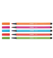 Pennarelli Pen 68 - colori assortii - Stabilo - scatola in metallo 40 pezzi