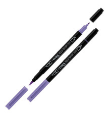 Pennarello Aqua Brush Duo - colori pastel - Lyra - conf. 6 pezzi