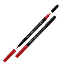 Pennarello Aqua Brush Duo - colori primari - Lyra - conf. 6 pezzi