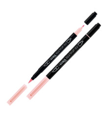 Pennarello Aqua Brush Duo - skin tones - Lyra - conf. 6 pezzi