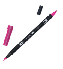 Pennarello Dual Brush N725 - rhoadamine red - Tombow