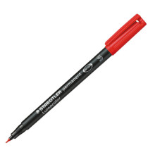 Pennarello Lumocolor Permanent 313 - punta 0,4 mm - rosso - Staedtler