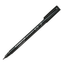 Pennarello Lumocolor Permanent 318 - punta 0,6 mm - nero - Staedtler