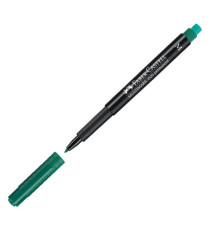 Pennarello Multimark universale permanente con gomma  - punta media 1,0mm - astuccio 4 colori - Faber-Castell