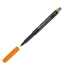 Pennarello Multimark universale permanente con gomma - punta fine 0,6mm - astuccio 8 colori - Faber-Castell