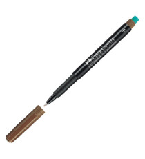 Pennarello Multimark universale permanente con gomma - punta fine 0,6mm - astuccio 8 colori - Faber-Castell